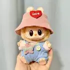 POP MART The Monsters Labubu Have A Seat Doll Series Stars Jumpsuits Hat No Toys