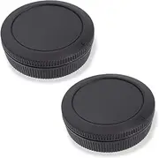EOS RF Body Cap & Rear Lens Cap Cover for Canon EOS R5 EOS R6 R EOS RP More Canon RF Mount DSLR(2 Sets), Fire Rock Lens Accessories for Canon EOS R5 R6 RP