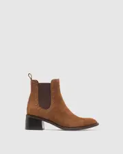 Jolanda Suede Chelsea Boot