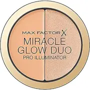 Max Factor Miracle Glow Duo Pro Illuminator, 20 Medium, 8 g