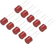 uxcell 25Pcs Cylindrical DIP Mounted Miniature Round Slow Blow Micro Fuse for Electronic Parts PCB LCD Repair, T-3.15A 3.15A 250V, Red