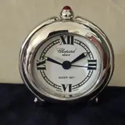 Chopard Happy Day Travel Alarm,Office Clock w Pouch original swiss