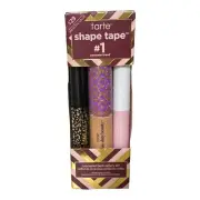 3pc, tarte Shape Tape Concealer 42S Tan Sand Maneater Mascara & Juicy Lip Rose