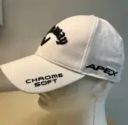 Callaway Chrome Soft EPIC/Odyssey Fitted Tour Golf Hat Cap White XS