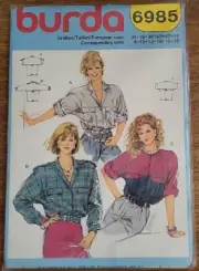 Burda Women's Pattern 6985 Sizes 8-18 Unopened