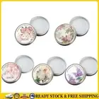 Portable Case Rose Women Retro Scent Fresh Solid Perfume Body Aroma Gift