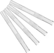 ARTSEWPLY 4Pcs Empty Cuticle Oil Pens Durable Nail Art Applicators with Brush Tip for DIY Nail Care Lip Gloss and Leak Design for Easy Use