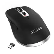 Wireless Mouse 2.4G Noise-Free Cordless Mouse 5 Adjustable DPI (up to 2400) 6...