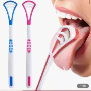 760Rb Double Action Tongue Cleaner Brush And Scraper