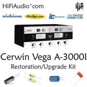 Cerwin Vega A3000i Amplifier Restoration Kit repair service fix recap capacitor