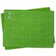 A4彩色切割墊 (蘋果綠) 萬國牌JM008GA4/一片入(定70) PVC軟質 切割板 MIT製