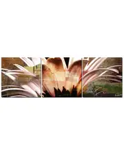Ready2HangArt Daisy 3pc Wrapped Canvas Wall Art by Tristan Scott
