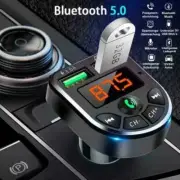 Wireless Bluetooth FM Transmitter Car Auto Kit Dual-USB Charger Tool Handsfree