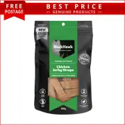 Black Hawk 100 Gm Chicken Jerky STRAPS Treats for Dogs Free Shipping