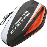 Table Tennis Racket Cover, Ping Pong Paddle Case, Pickleball Racket Cover, EVA Table Tennis Paddle Case
