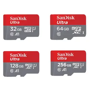 【SanDisk】ULTRA MicroSD 120MB/S UHS-I C10 A1 記憶卡 32G 64G