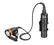OrcaTorch D630 v2.0 Canister Dive Light 4000 Lumens for Scuba or Tech Diving