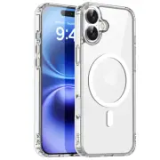 Clear Case For iPhone 16 Plus/16 Pro Shockproof Heavy Duty Hard Protective Cover
