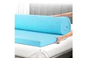 Giselle Bedding Memory Foam Mattress Topper Ventilated Cool Gel 8cm Queen