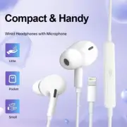TREQA Wired in-Ear Earbuds Headphones Earphone For iPhone 14 13 12 11 SE Pro Max