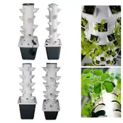 Hydroponic Grow System Kit Indoor Office Outdoor Vertical Gardening Planter