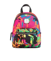 MCM Abstract Pattern Printed Shoulder Bag One size Multicolor