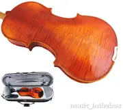 Good Quality 3/4 Flamed Back Violin+Octagonal Stick Bow+Rosin+Moon Case+String