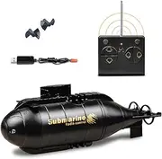 Mini Remote Control Submarine Boat Nuclear Submarine RC Race Boat 6CH High Speed Waterproof Diving in Pools Lake Gift Toy Kids Boys