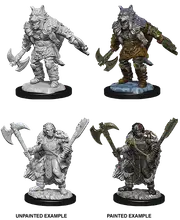 D&D Nolzurs Marvelous Unpainted Miniatures Male Half Orc Barbarian