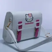Hello Kitty shoulder bag, white and pink