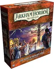 Asmodee North America Arkham Horror LCG The Feast of Hemlock Vale Campaign Expansion Card Game