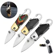 6.8cm Outdoor Survival Camping Fishing Folding Knife Multifunction Knife Keychain Tools Small Mode 6424 3#