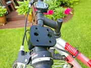 AMPS Mounting Bracket 22.2mm Dia Bar for Mountain Bike / Motorcycle Satnav/Phone