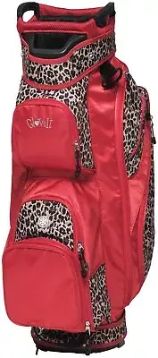 Glove It Women's New 15-Way Golf Cart Bag - Leopard - 2025