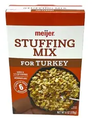 Meijer Stuffing Mix for Turkey 6 oz Dressing