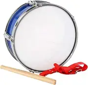 13inch Snare Drum Percussion Instrument Music Drums Musical Instruments for Teens, Blue