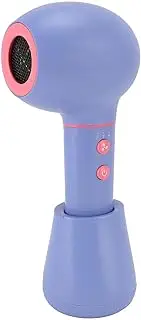 Cordless Baby Hair Dryer, USB Rechargeable with Constant Temperature and Silent Performance, Safe for Kids' Hair and Skin (Royal Blue)