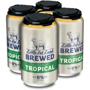 Little Fat Lamb Brewed Tropical Can 375mL