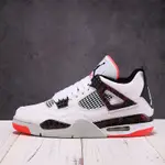 NIKE AIR JORDAN 4 熱熔岩 AJ4 男鞋 女鞋 白紅 喬丹4 兔八哥 籃球鞋 板鞋 308497-116