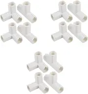 Totority 3sets Playpen Accessories Apparel Key Fob Playpen Stoneware Tray Foldable Fence Adjustable Fence Thumb Flower Pots Special Rope Car Keychain Key Ring White 4pcs*3
