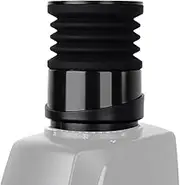 Coffee Grinder Single Dose Hopper Fit Eureka Mignon Grinder 2 in 1 Function Single Dose Hopper with Silicone Bellow Coffee Grinder Cleaning Accessories with Metal Lid Black