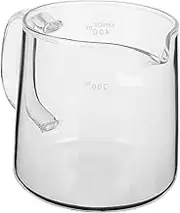 PAMINGONO Borosilicate Glass Pot Drip Coffee Maker Heatproof Carafe Set for Home Café 400ml Stove Top Kettle