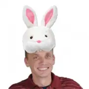 DDI 1906155 Plush Bunny Head Hat Case of 12