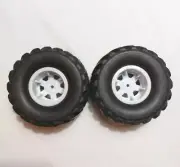 Two 5 X 3 inch Tetrix Toy Wheels With Tire