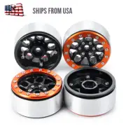 For 1:10 RC Crawler Axial SCX10 TRX4 D90 ETC 1.9" Alloy Beadlock Wheel Rims US