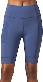 [TERRY] Holster Hi Rise Cycling Short|Women's Padded Compression Bike Shorts|8.5 Inch Inseam