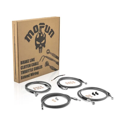 MOFUN 16"-18" Handlebar Brake Clutch TBW For 2017-2020 Harley Electra Glide ABS