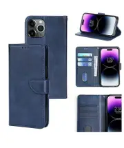 Essentially Mobile Wallet Phone Case for iPhone 13 - Blue