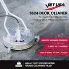 Jet-USA 21" Pressure Washer Surface Cleaner Concrete Driveway Stainless Steel