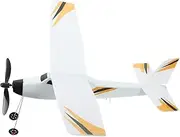 Sosoport 1 Set DIY Rubber Band Powered Glider Model Lightweight Airplane for Creative for Birthday and Family Fun